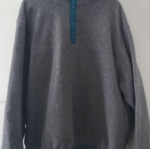 LL Bean Pullover gray Size Large